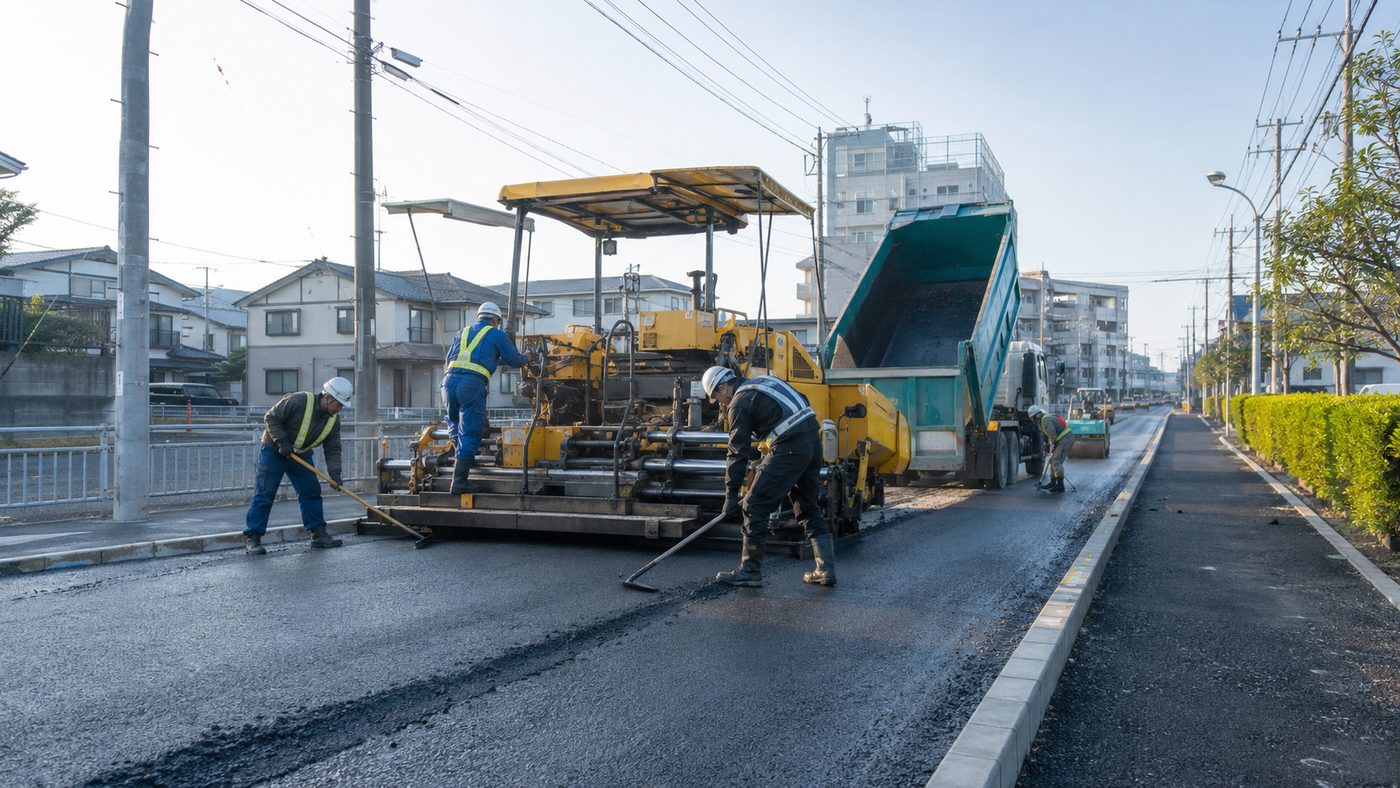道路改良工事