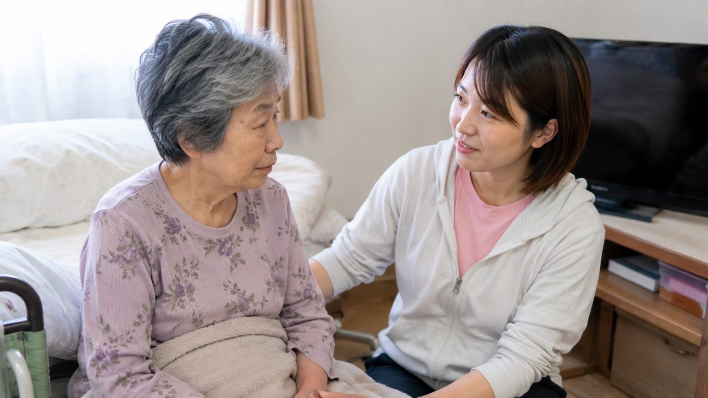 訪問介護のようす