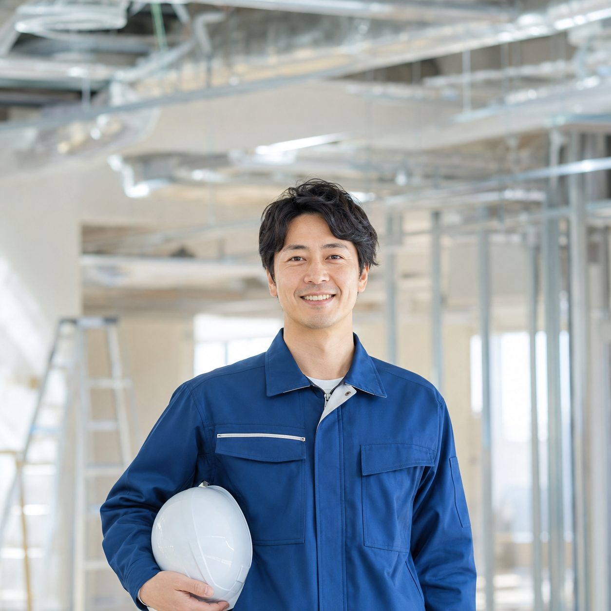 設備技術者のポートレート