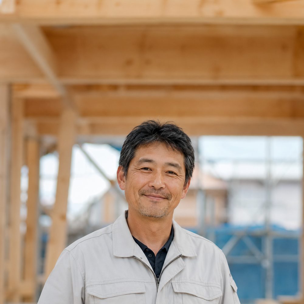 ベテラン社員の笑顔